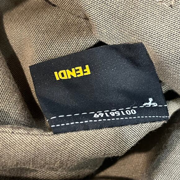 FENDI Shopper Pink Cheetah Print Canvas Tote - Picture 11 of 16